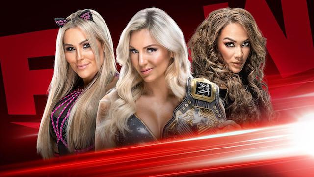Raw Triple Threat women Charlotte vs. Natalya vs. Nia Jax