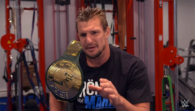 3 NFL Players Who Will Absolutely Take the WWE 24/7 Title from Gronk