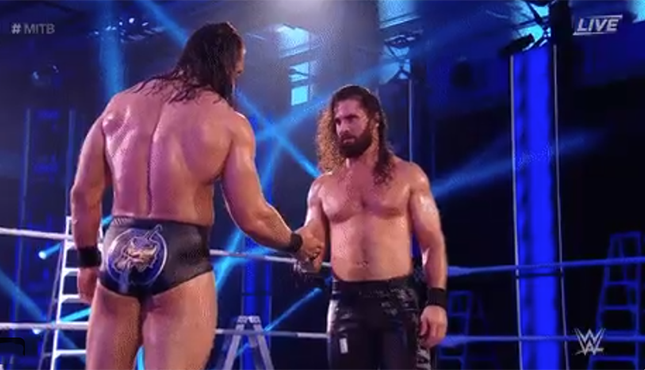 Seth Rollins Drew McIntyre Money in the Bank WWE Supershow