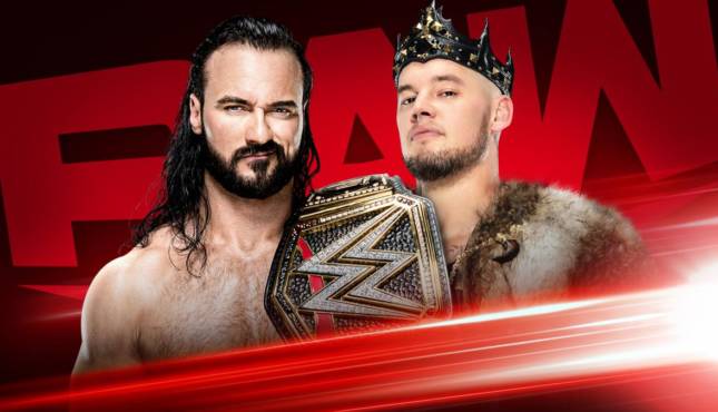 WWE RAW Drew McIntyre Baron Corbin