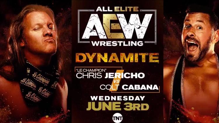 Chris Jericho vs. Colt Cabana Announced For Next Week's AEW Dynamite ...