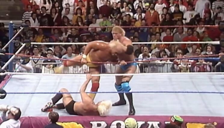 Sid Vicious Hulk Hogan Royal Rumble 1992