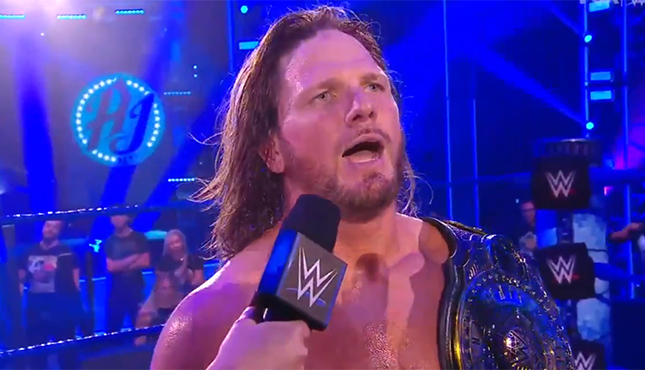 AJ Styles WWE Smackdown