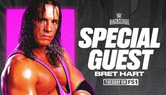 Bret Hart WWE Backstage