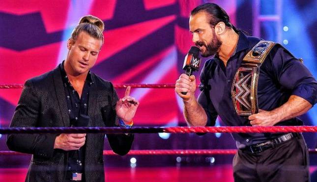 WWE Dolph Ziggler Drew McIntyre Raw