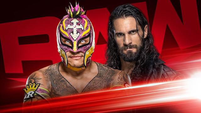 Rey Mysterio Seth Rollins Raw