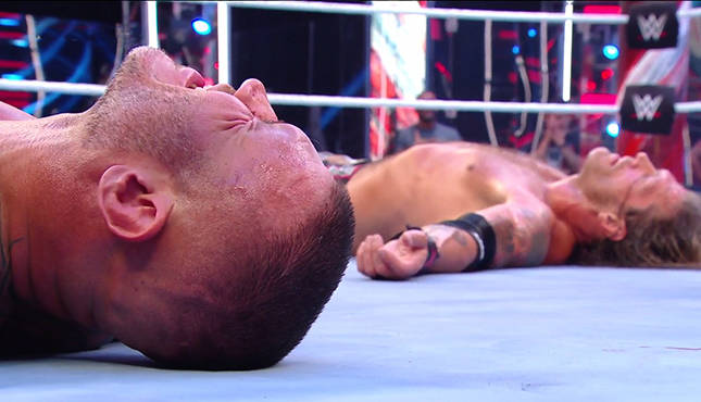 Randy Orton Edge WWE Backlash