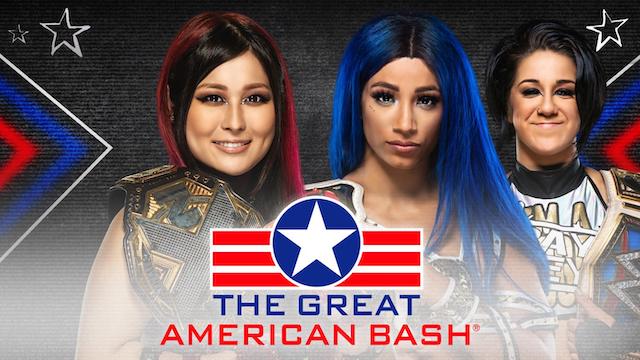 WWE NXT Sasha Banks vs. Io Shirai Great American Bash NXT