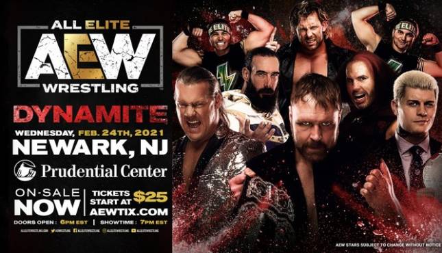 AEW Moves Planned Dynamite Taping In New Jersey To September | 411MANIA