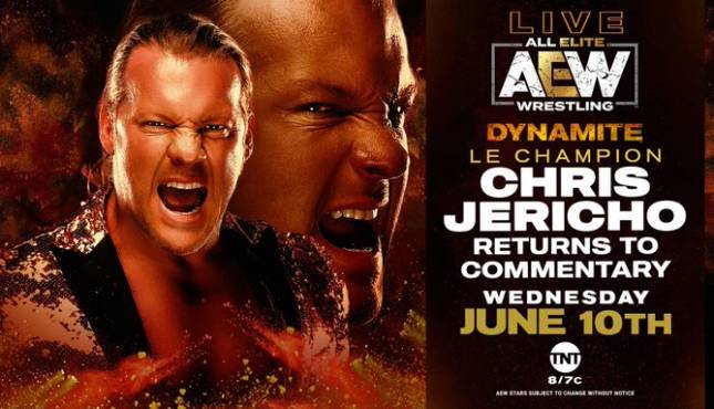 Chris Jericho Returns To Commentary For Next Weeks Aew Dynamite 411mania