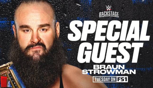 Braun Strowman WWE Backstage