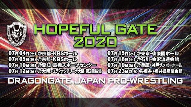 Dragon Gate Hopeful Gate 2020