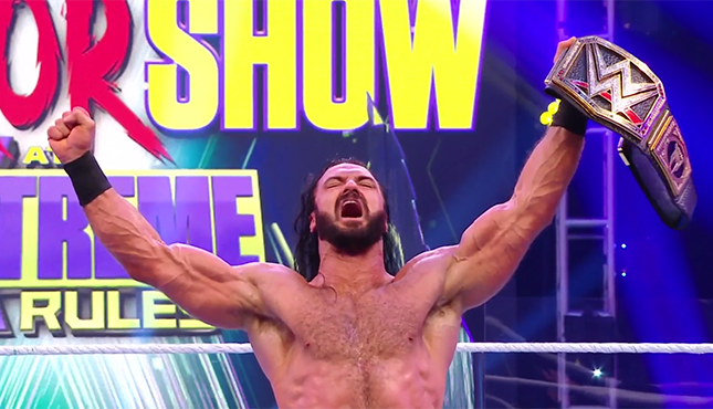 Drew McIntyre Horror Show at Extreme Rules