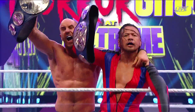 Horror Show at Extreme Rules Cesaro Shinsuke Nakamura