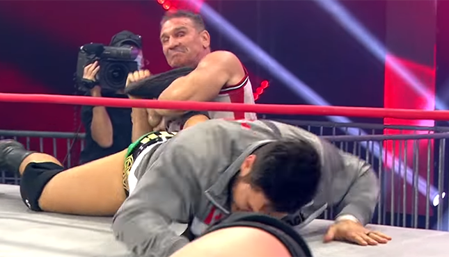 Ken Shamrock Ethan Page Impact Wrestling