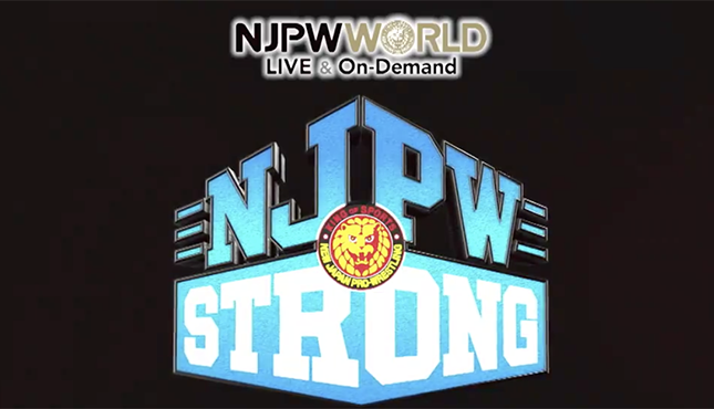 NJPW Strong logo, New Japan Strong