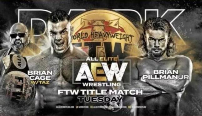 Brian Cage Brian Pillman Jr AEW Dark