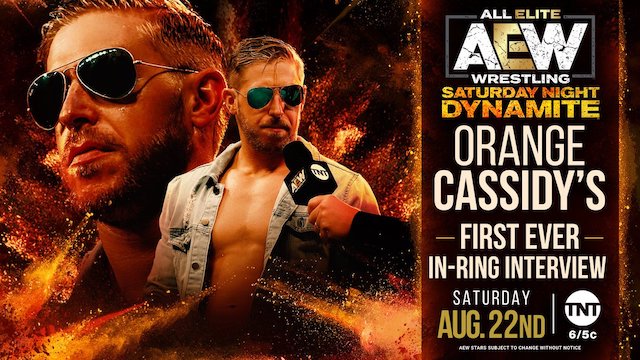 Orange Cassidy First In Ring Interview Set For Special Saturday Aew Dynamite 411mania