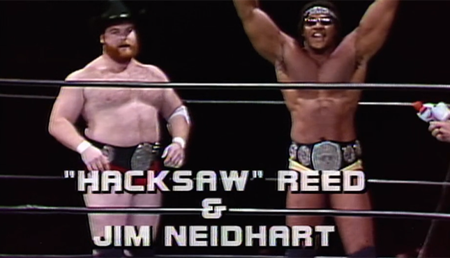 Mid-South Wrestling 10-22-1983 Jim Neidhart Butch Reed