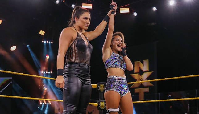 Raquel Gonzalez Dakota Kai NXT