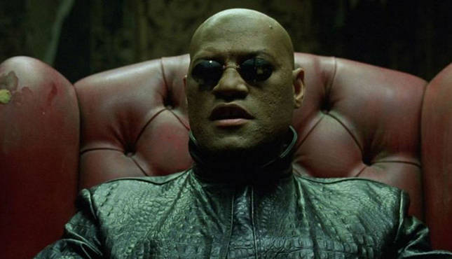 The Matrix Morpheus Laurence Fishburne