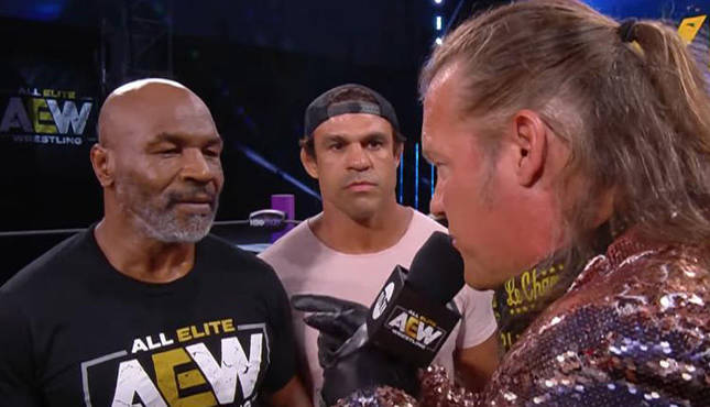 Vitor Belfort Mike Tyson Chris Jericho AEW Dynamite