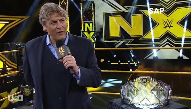 WIlliam Regal NXT