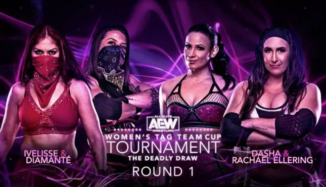AEW Women's Tag Team Tournament Ivelisse Diamante Dasha Gonzalez Rachael Ellering