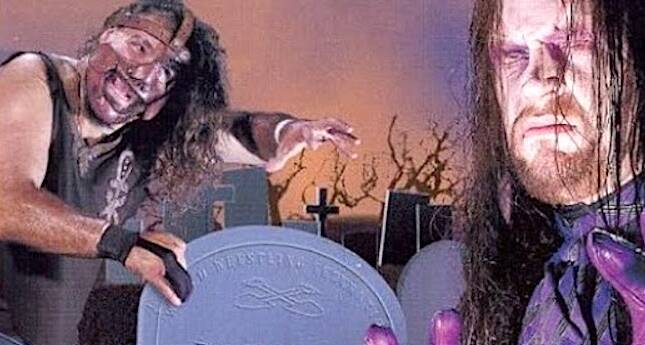 Mick Foley Undertaker Buried Alive