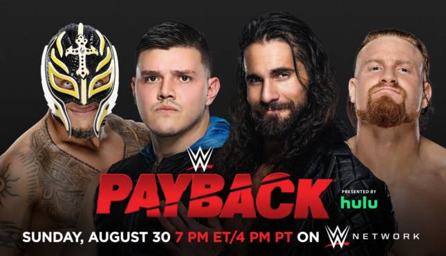 WWE Payback Rey Mysterio Dominik Seth Rollins Murphy