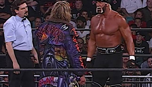 Eric Bischoff Discusses Ultimate Warrior's Infamous WCW Nitro Debut Promo 1998, Reveals What Said to Warrior, Hogan & Warrior Backstage Reactions | 411MANIA