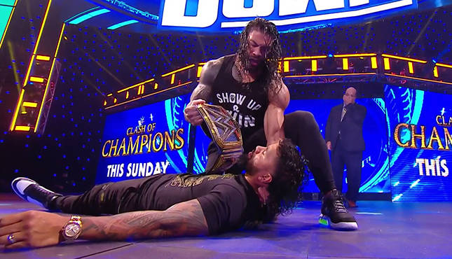 WWE Smackdown Roman Reigns Jey Uso