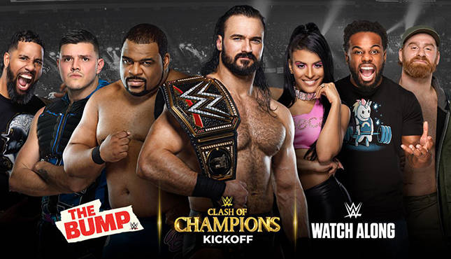 WWE Clash of Champions Schedule