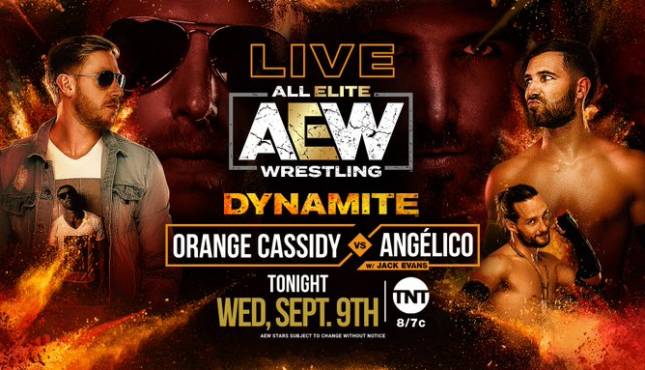 AEW Dynamite Orange Cassidy Angelico
