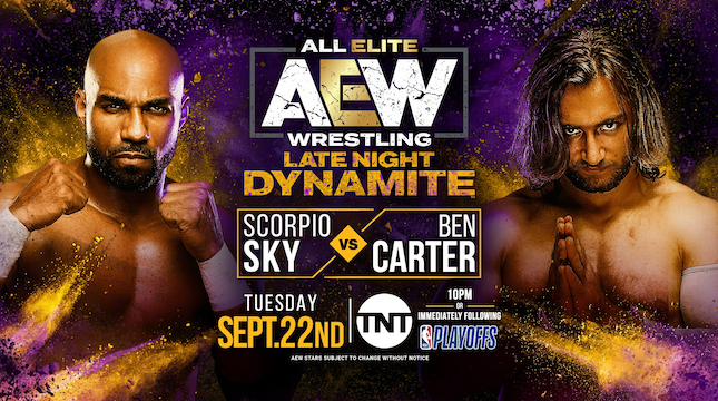 Ben Carter Scorpio Sky AEW