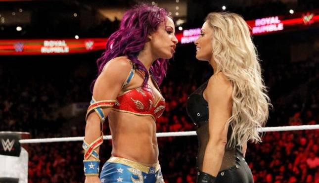 Trish Stratus Sasha Banks