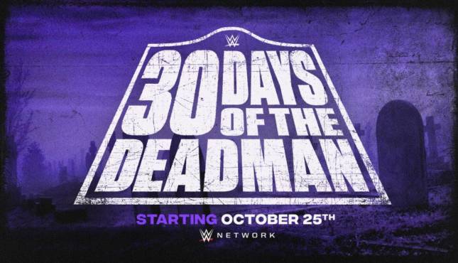 WWE Network The Undertaker 30 Days of the Deadman
