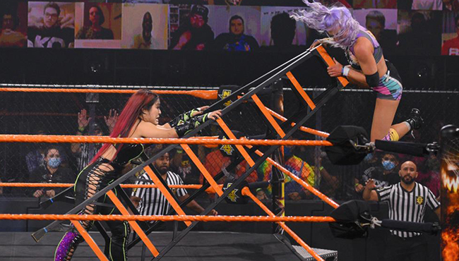 Io Shirai Candice LeRae NXT Halloween Havoc | 411MANIA