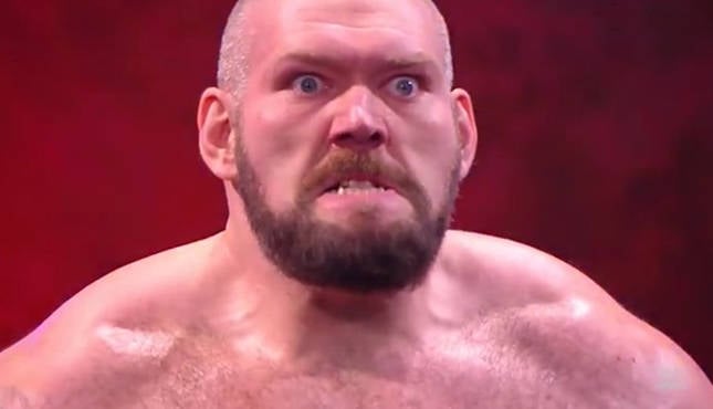 Lars Sullivan Smackdown