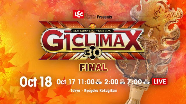 NJPW G1 Climax 30 Finals