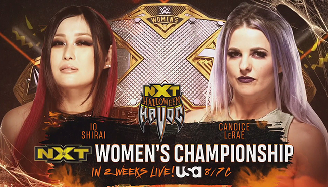 Nxt Womens Title Match More Set For Nxt Halloween Havoc 411mania 