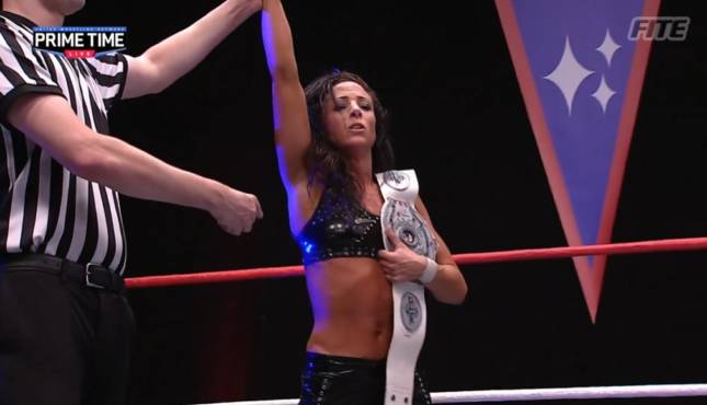 Serena Deeb NWA Women's Title UWN Primetime Live