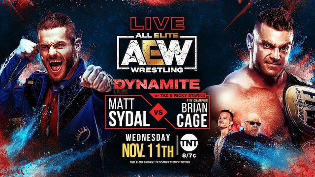 Brian Cage vs. Matt Sydal Set for This Week's Dynamite | 411MANIA