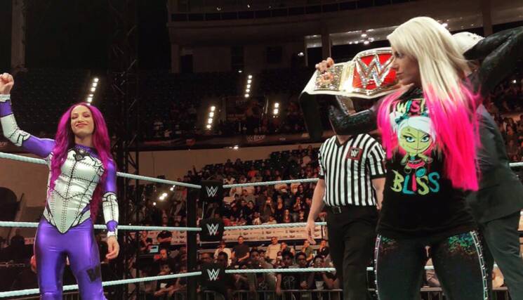 Sasha Banks Alexa Bliss