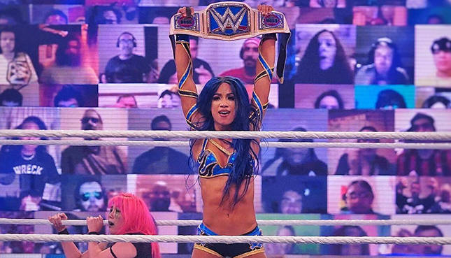 Sasha Banks💙 Fan Page shared a photo on Instagram: “Sasha banks