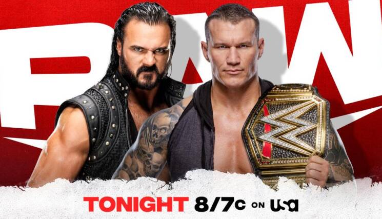 Randy Orton Drew McIntyre RAW