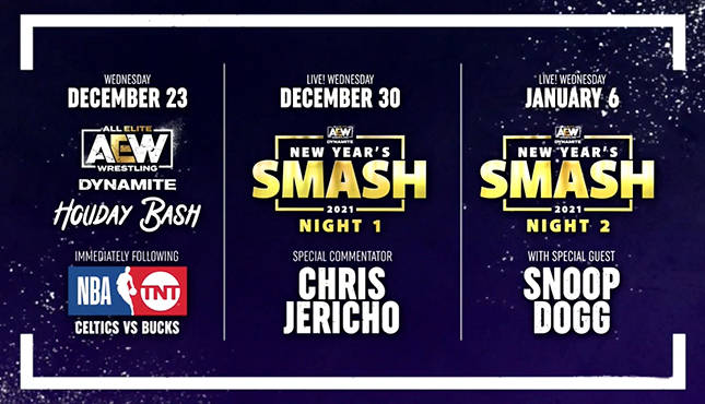 AEW Dynamite Holiday Bash New Year's Smash