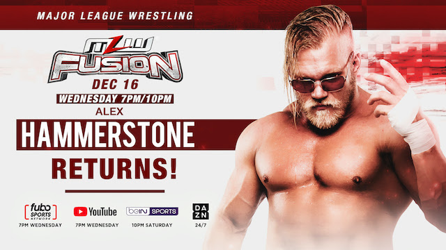 Alex Hammerstone Set for Action on MLW Fusion on Dec. 16 - Vimarsana News