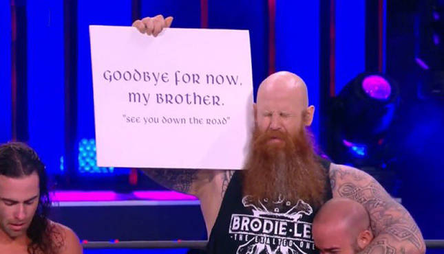 Erick Redbeard Reveals New Tattoo Paying Tribute to Brodie Lee