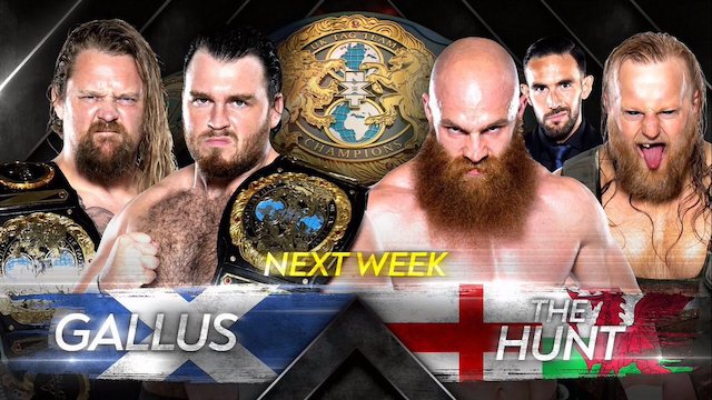 Gallus vs. The Hunt NXT Uk